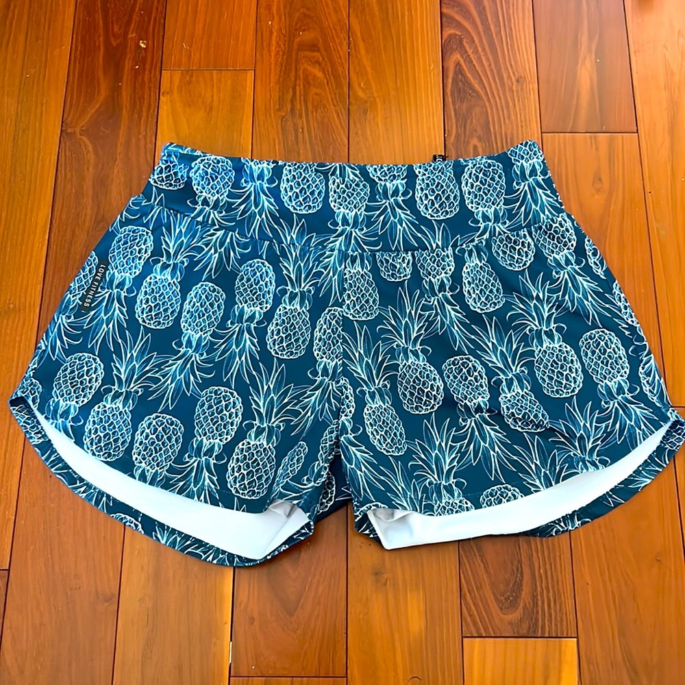Pineapple Workout Shorts